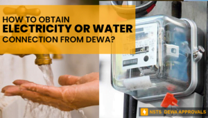 Electricity and Water connection from DEWA