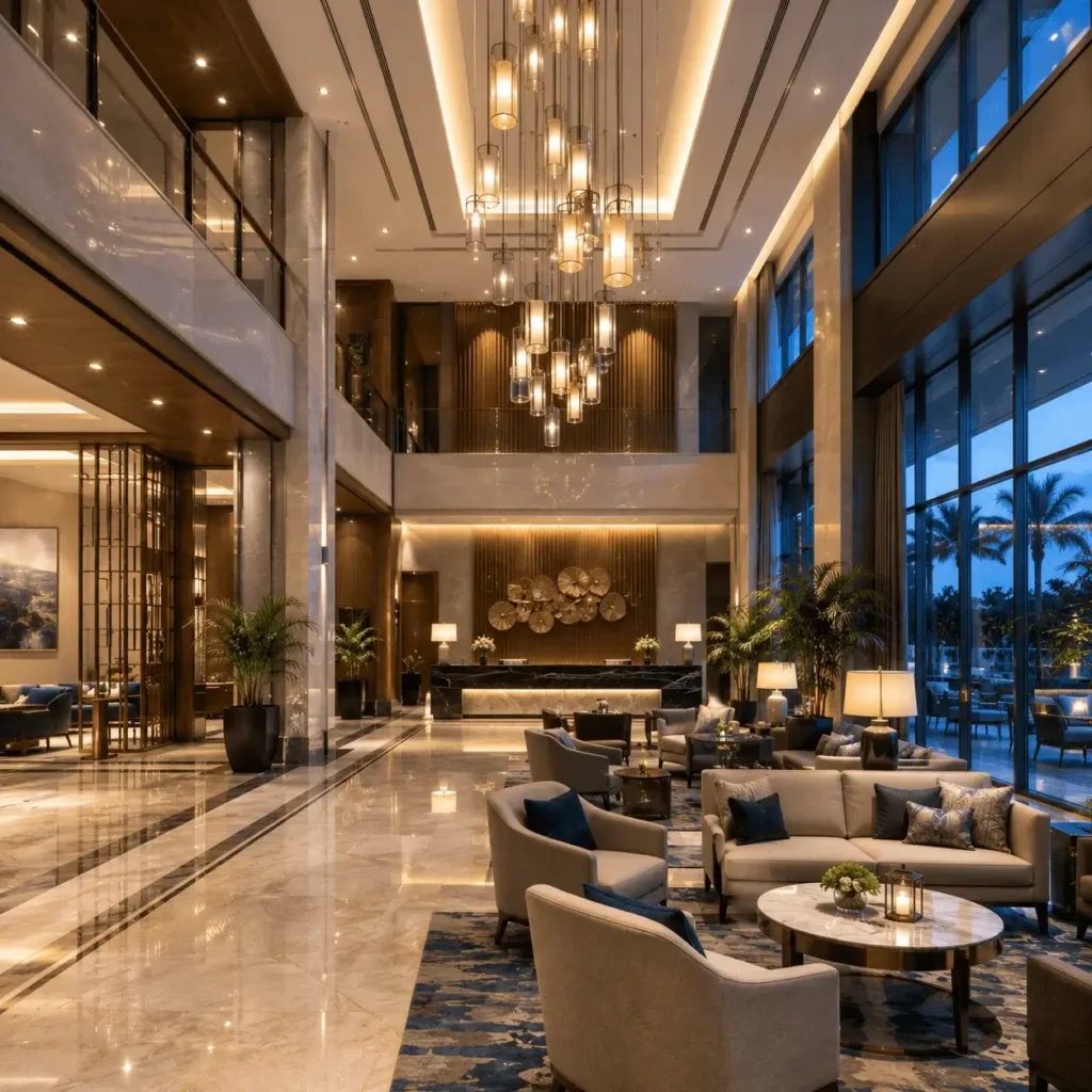 Hospitality projects by DEWA approved contractor
